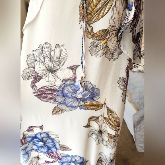 Summer Floral Dress Plus Size by Standards & Practices Flowy Floral Dress - Picture 8 of 12